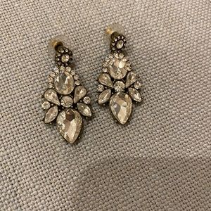 Ann Taylor Crystal Drop Earrings